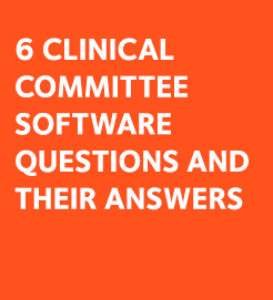 6 clinical committee software questions